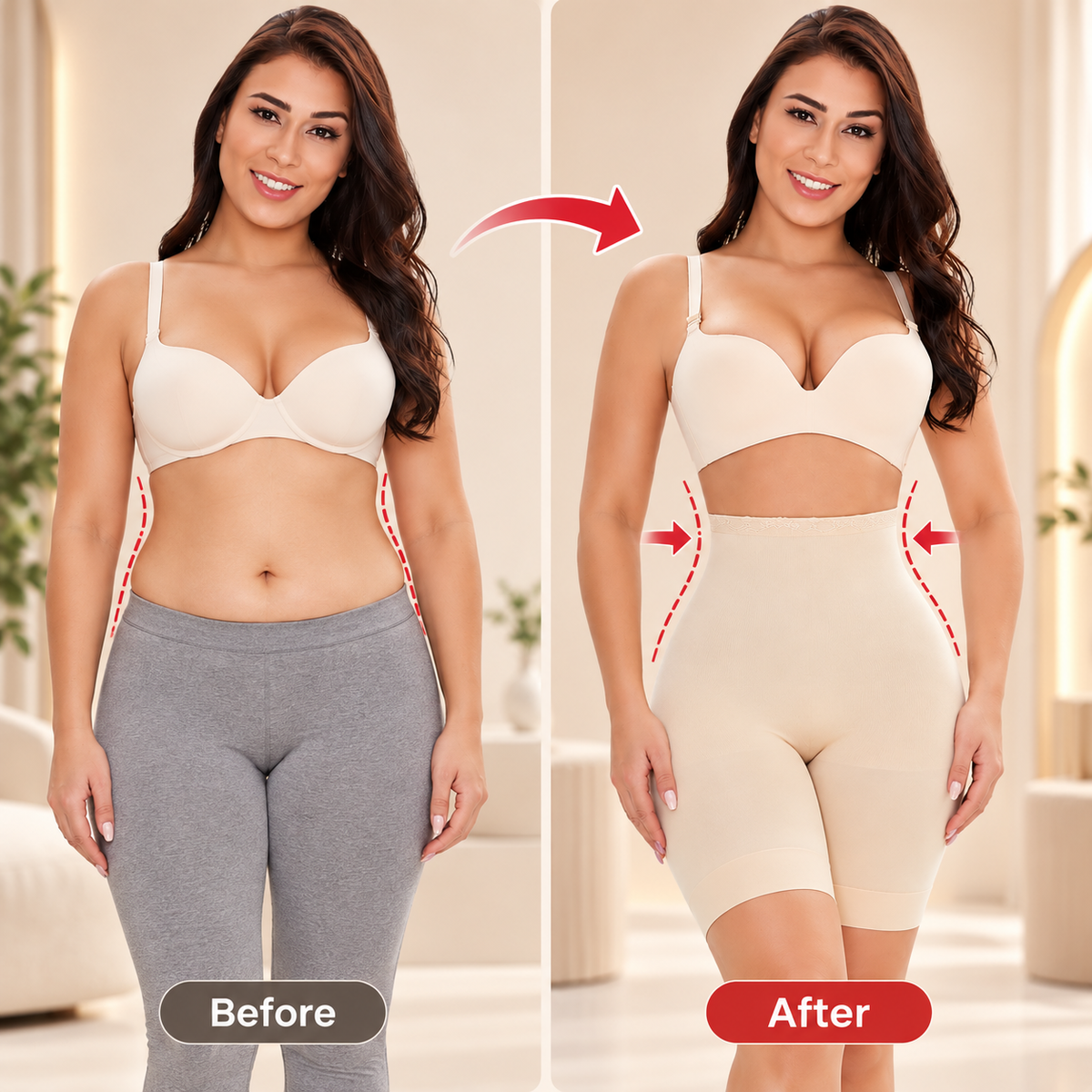 Tummy Control Body Shaper™ – High-Waist Shaping Shapewear for Women